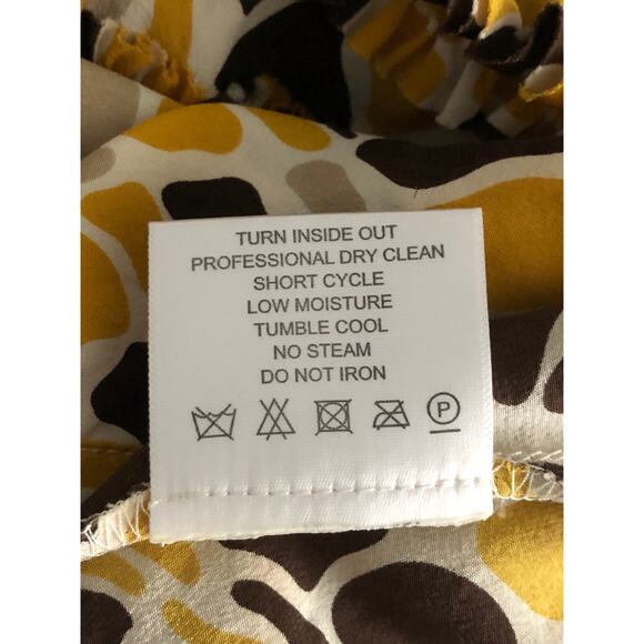 Tory Burch Micro Ruffle Top Women's Size 0 Sleeveless - Picture 5 of 5